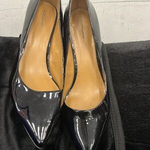 Black patent pumps by 14th & Union size 12